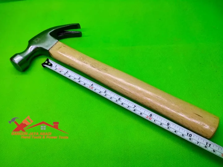 Palu Kambing Gagang Kayu Claw Hammer Oz Oz Martil Cungkil Paku