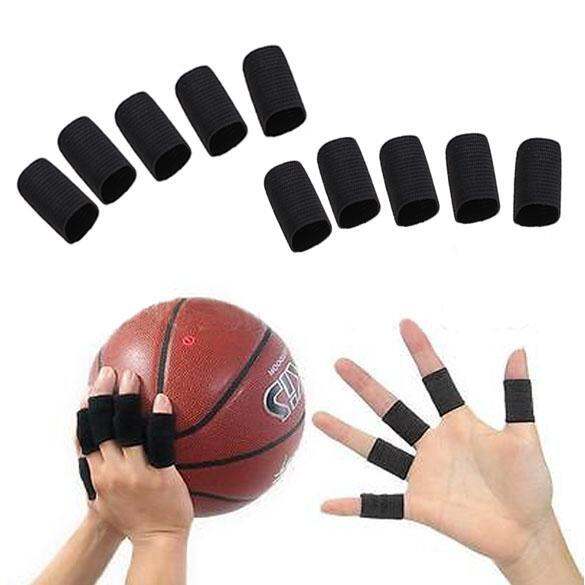 Pcs Stretchy Finger Sleeve Support Wrap Arthritis Guard Volleyball