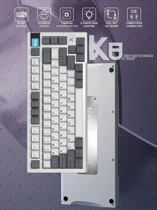 Motospeed Darmoshark K8 Wireless Bluetooth Gaming Mechanical Keyboard