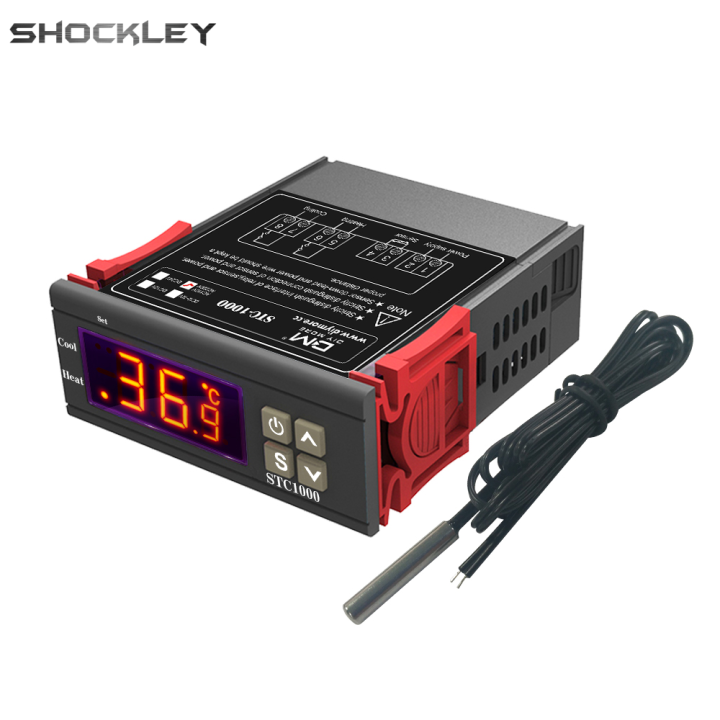 Shockley Pengontrol Suhu Digital Termostat Termoregulator Inkubator