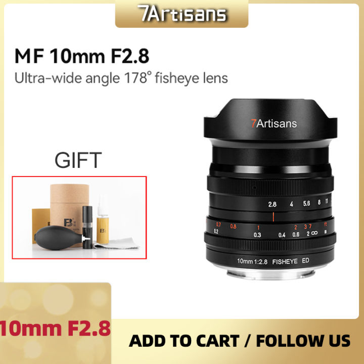 7artisans 7 Artisans 10mm F2 8 Full Frame Wide Angle Fisheye Lens For