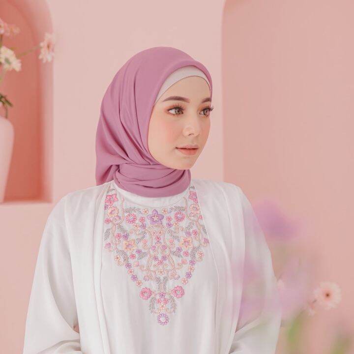 Bella Square New Warna Part 1 Hijab Segiempat Lazada Indonesia