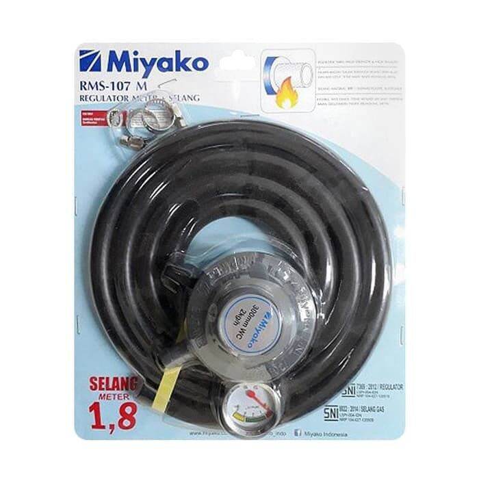 MIYAKO Selang Gas Regulator Meter Tekanan Rendah SNI RMS 107 Lazada