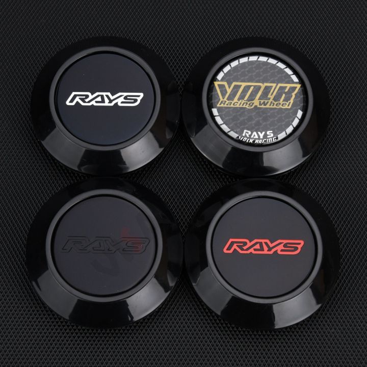 Cardiy Pcs Clip Diameter Mm Rays Cap Sport Rim Volk Racing Logo