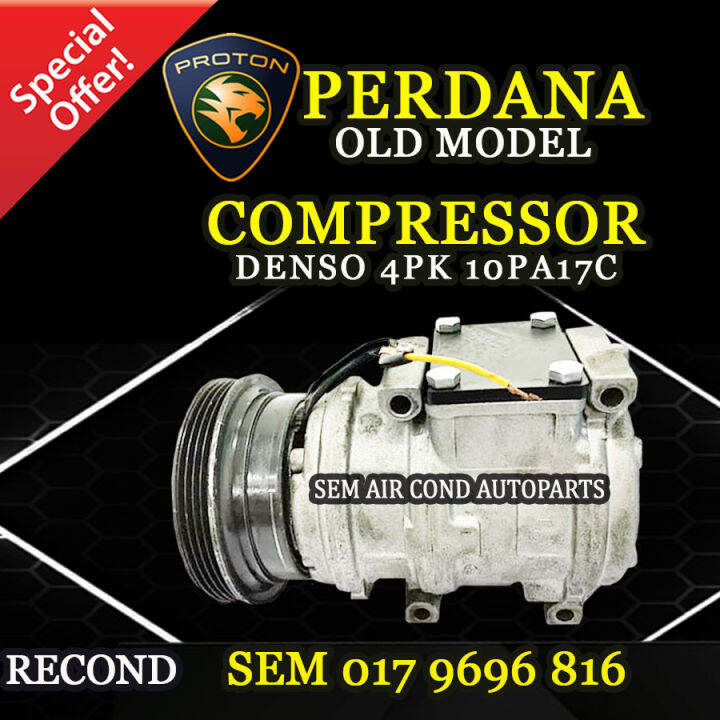 Proton Perdana Old Model Pk Denso Pa C Recond Compressor Kompresor