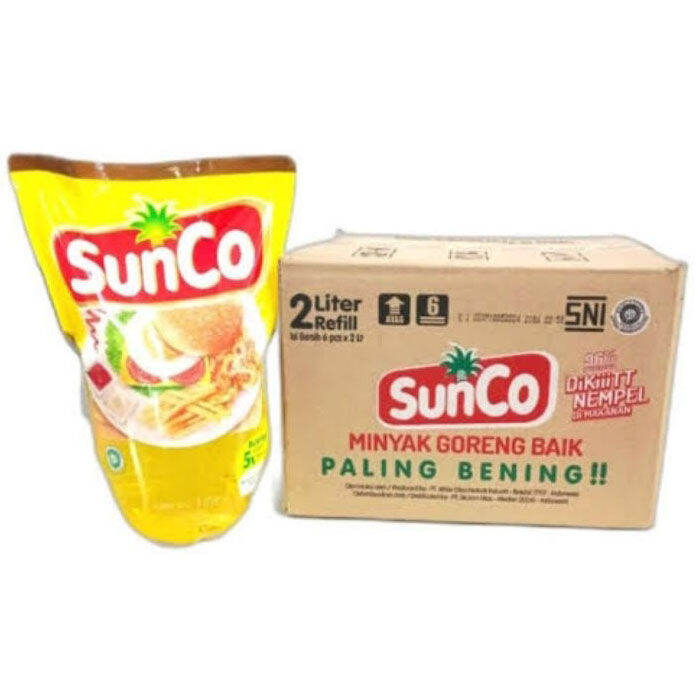 Minyak Goreng Sunco 2 Liter Karton Isi 6 Lazada Indonesia