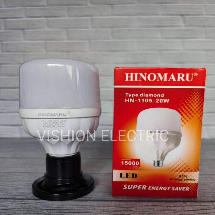 Hinomaru Lampu Led 20 Watt Type Diamond HN1105 20W Cahaya KUNING WARM