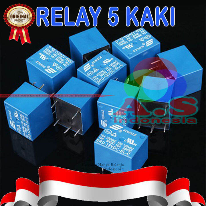 Relay Kaki Dc Volt Volt Relay Rilay Rile Alarm Pin Ampere