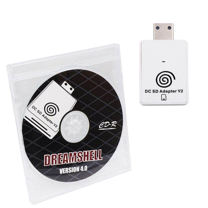 Dc Sd Tf Card Adapter Reader V For Sega Dreamcast And Disk With