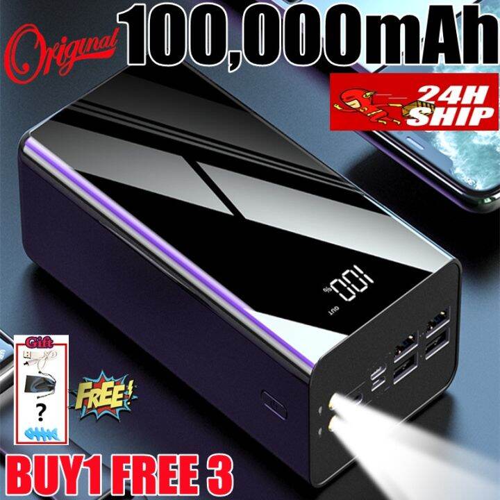 Original Mah Powerbank Fast Charging Power Bank High Capacity