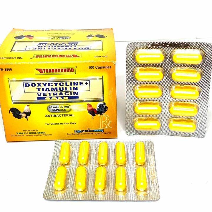 FCR AGRIVET 20pcs Vetracin Gold Capsule For Gamefowl Para Sa Manok