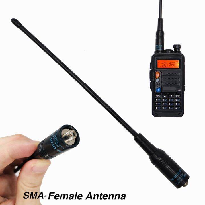 NA 771Dual Band High Gain SMA Female Antenna For BAOFENG UV5R UV5RA Two