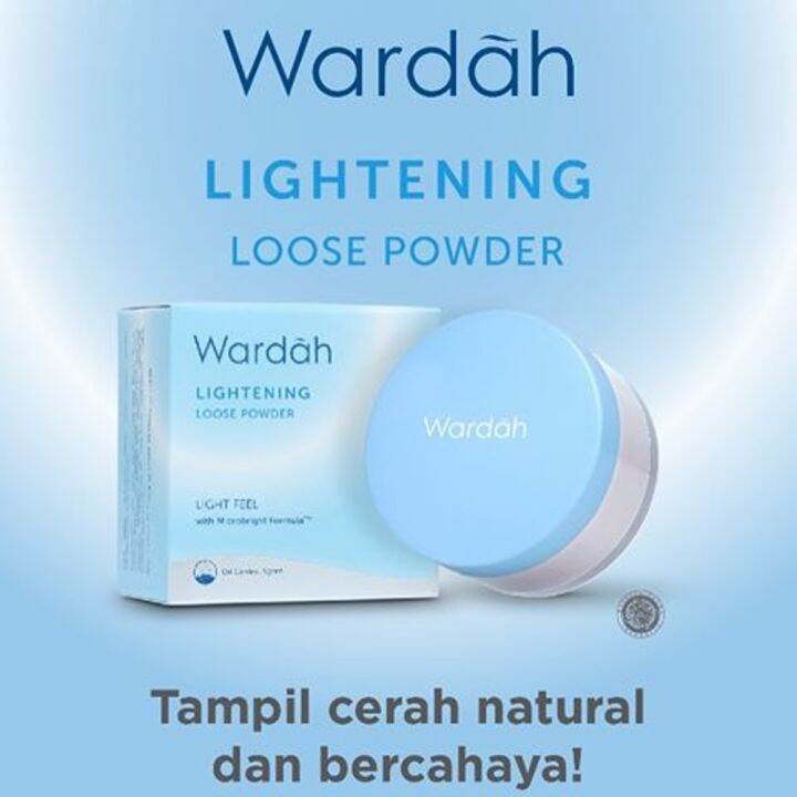 Wardah Lightening Matte Powder Gr Bedak Tabur Loose Powder