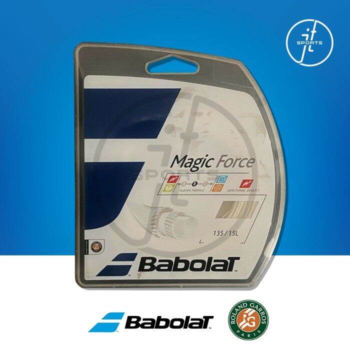 Senar Raket Tenis Tennis Racket String Babolat Magic Force 15L Lazada