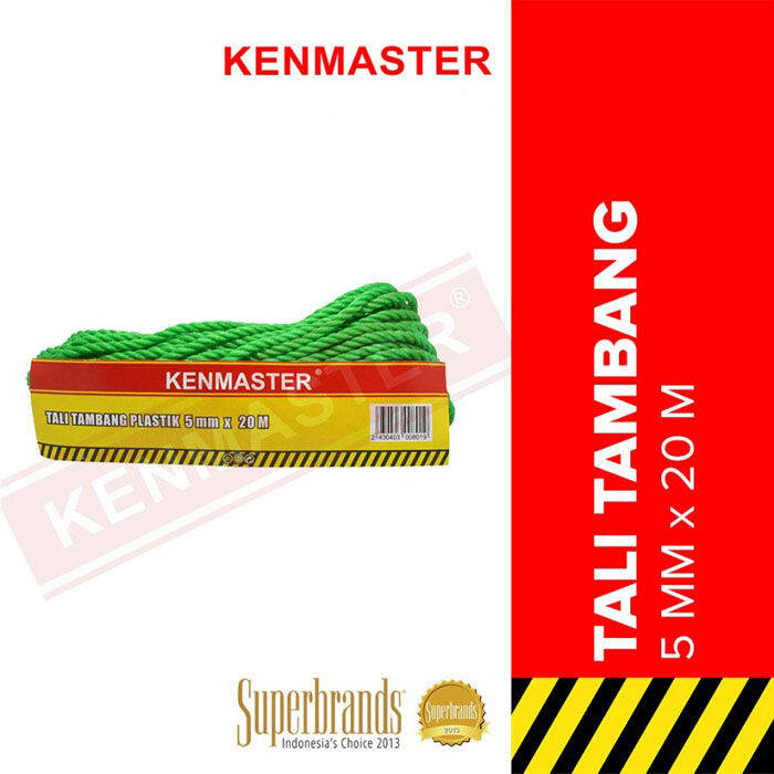 Kenmaster Tali Tambang Plastik 5mm X 20 M Pengikat Serbaguna Lazada