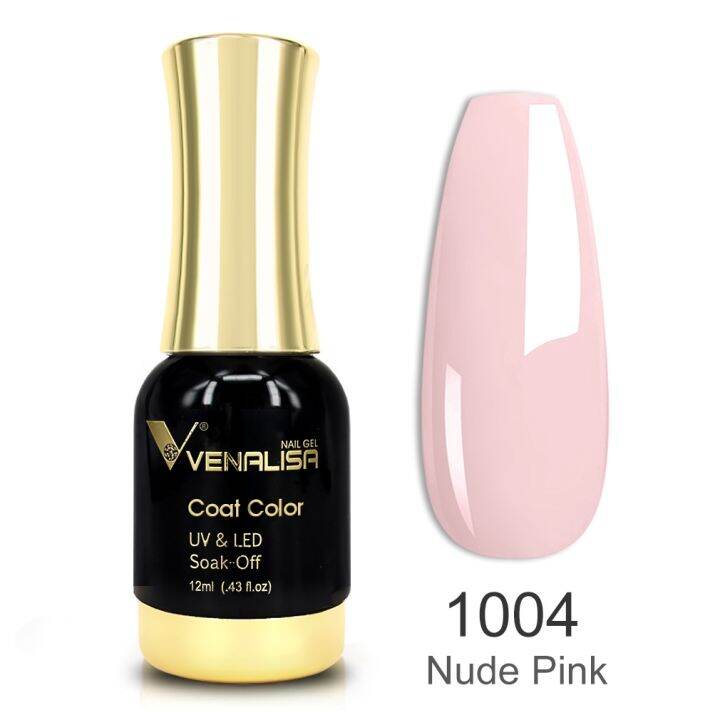 VENALISA 1004 Nude Pink French Nail Art Design Super Texture Semi