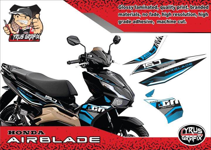 AIRBLADE 150 STOCK DECALS Lazada PH