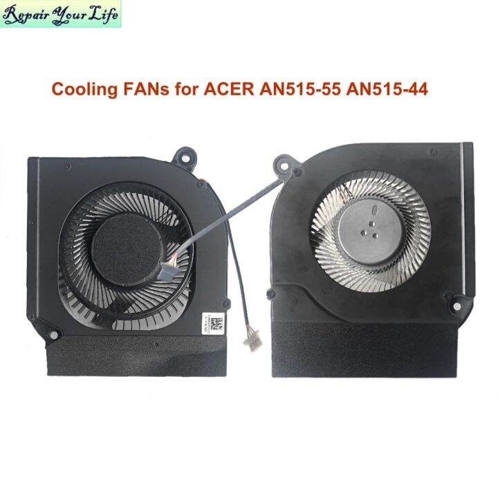 Computer CPU GPU Cooling Fans For Acer Nitro 5 AN515 55 AN515 44 AN517