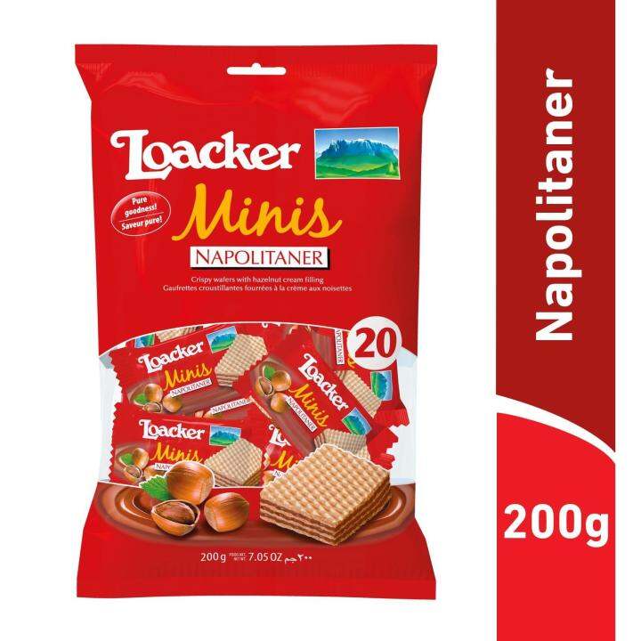 Loacker Minis Napolitaner Crispy Wafers 200G Lazada PH