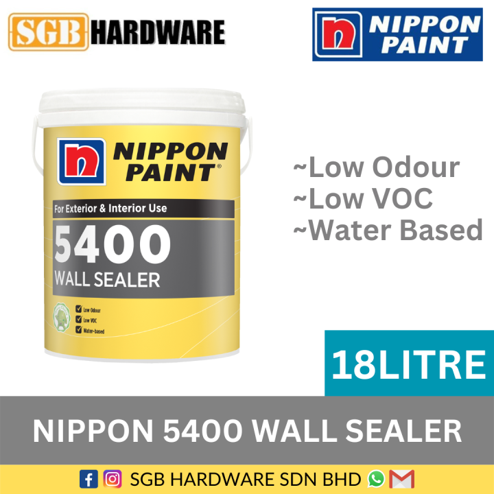 NIPPON VINILEX 5400 WALL SEALER 18L Lazada