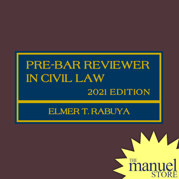 Rabuya Pre Bar Reviewer In Civil Law By Elmer Preweek