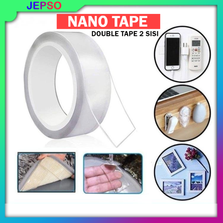 Selotip Magic Nano Tape M M M Double Tape Nano Transparan Bisa