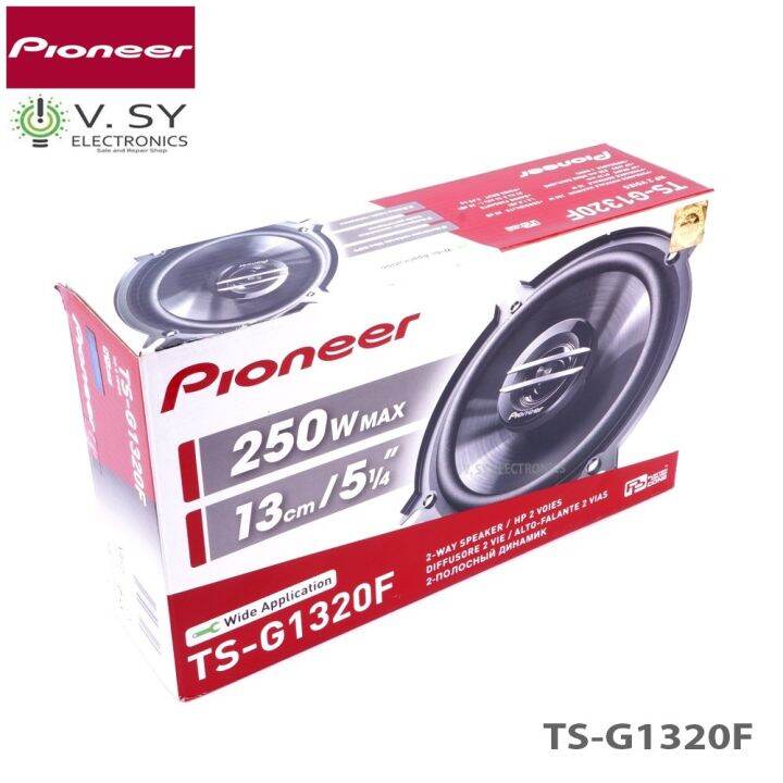 Cod Original Pioneer Ts G F W Ohms Inches Cm Way