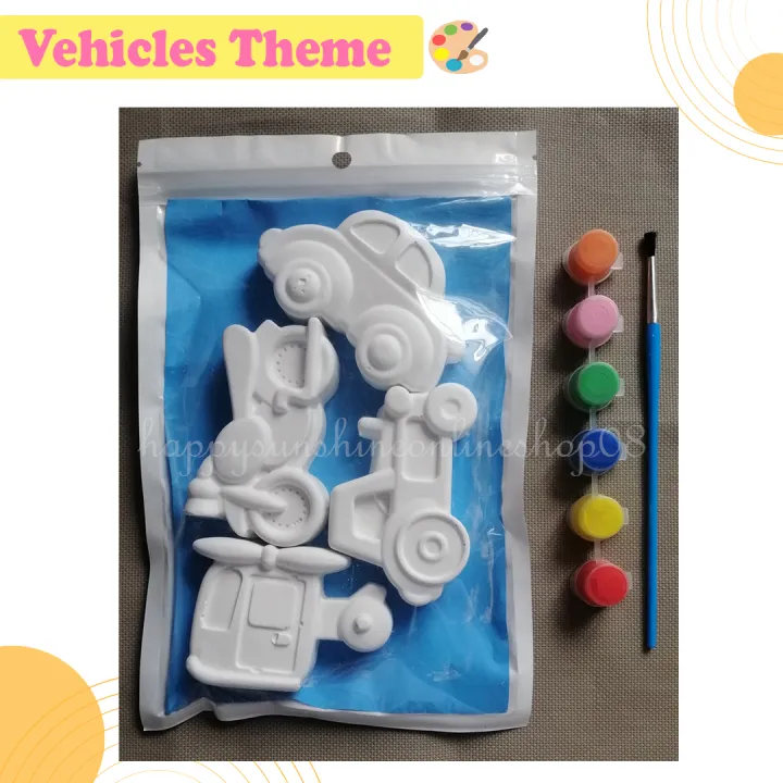 Happysunshine Best Seller Painting Kits I Vehicles Design I Activity