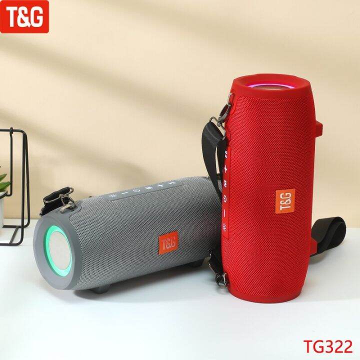 T G Draadloze Bluetooth Speaker High Power Led Licht Draagbare