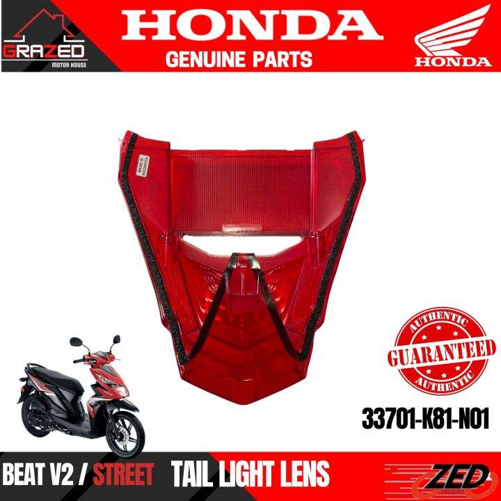 Tail Light Lens For Honda Beat Fi V V Street K N Genuine