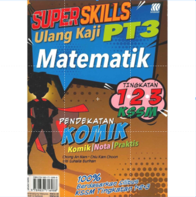 SasbadiBuku Latihan Super Skills Ulang Kaji PT3 Pendekatan Komik