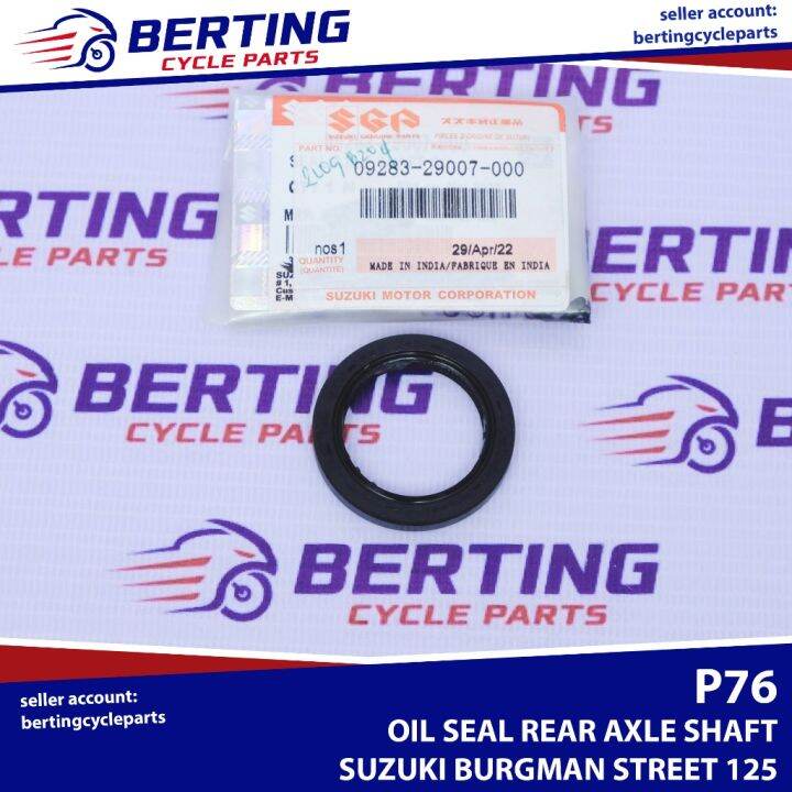 Sgp Oil Seal Rear Axle Shaft Suzuki Burgman Street Genuine