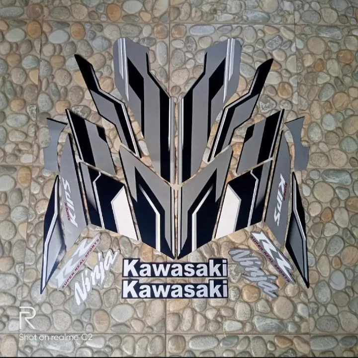 Stiker Striping Lis Les Polet Body Motor Kawasaki Ninja Rr Se