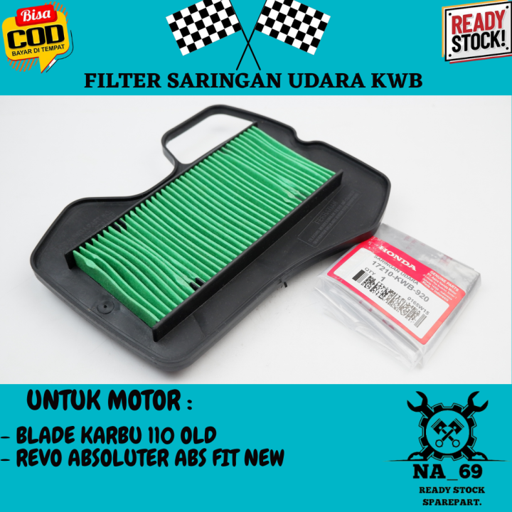 Filter Udara Saringan Hawa Motor Blade Old Karbu Lama New Revo