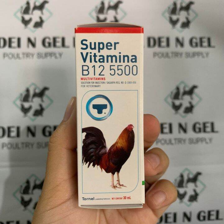 TORNEL SUPER VITAMINA B12 5500 30ML Lazada PH