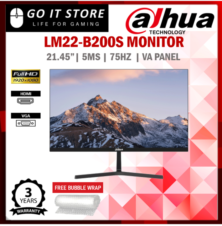 Dahua Lm B S Hz Ms Va Fhd Monitor With Built In Speaker