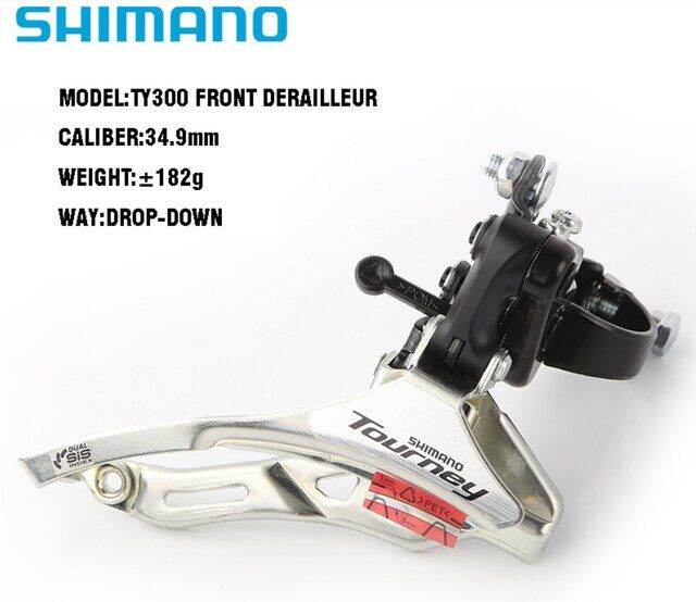 Shimano Tourney Ty300 Front Derailleur Fd Ty300 Down Swing Mountain