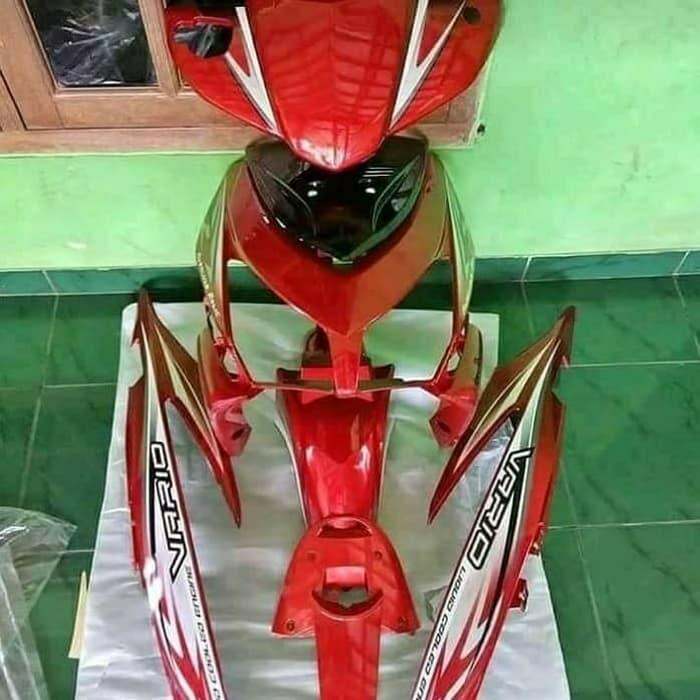 Full Body Halus Vario Karbu Old Merah Lazada Indonesia