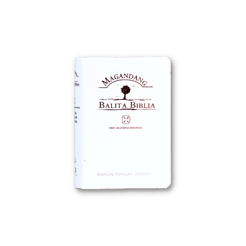 Bible House Magandang Balita Biblia White Catholic Edition Small Size