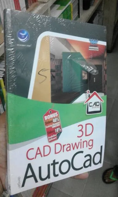 READY 3D Cad Drawing Autocad Buku Majalah Murah Buku Komputer