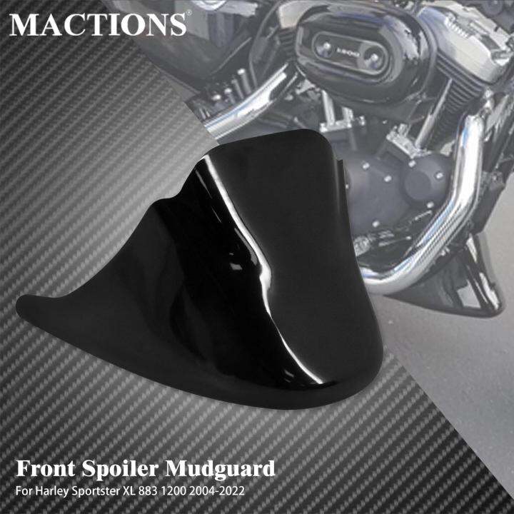 Motosikal Black Front Bottom Spoiler Mudguard Air Dam Chin Fairing