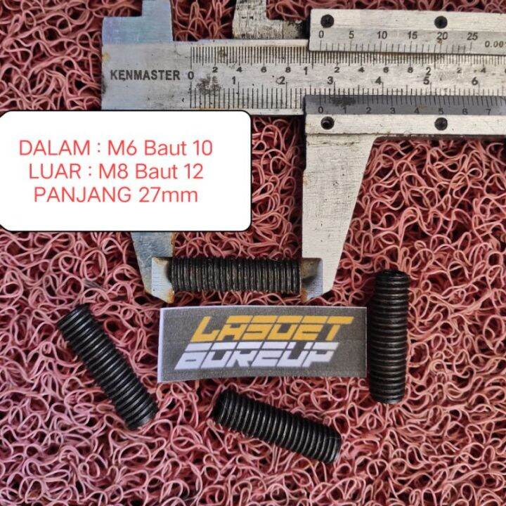 Recoil Bos Tap Drat Baut Baud M M Baja Hitam Pcs Lazada