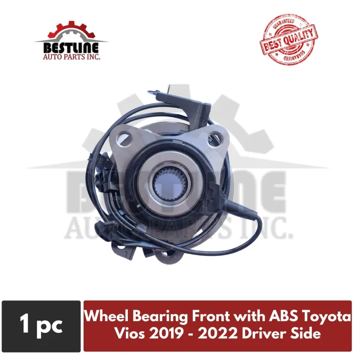 Wheel Bearing Front With Abs Driver Side Left Side For Toyota Vios