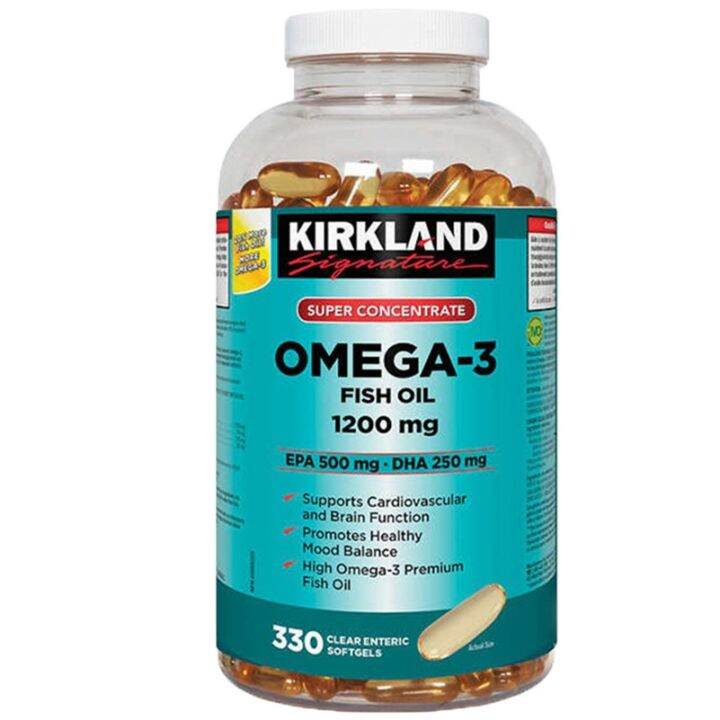 Kirkland Kirkland Fish Oil Soft Capsule Capsules Of Canadian High