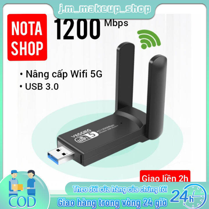 COD Nâng cấp thu phát WiFi 5G dễ dàng với USB 3 0 WIFI siêu tốc