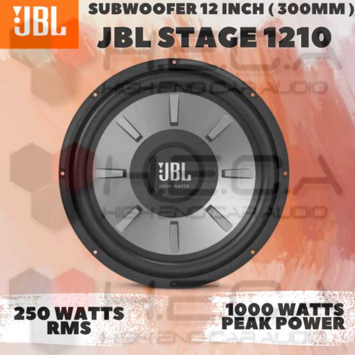 Jbl Stage Subwoofer Pasif Single Voice Coil Bass Sub Inch