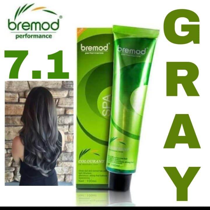 Bremod Performance SPA Hair Color 7 1 Gray 100 ML Lazada PH