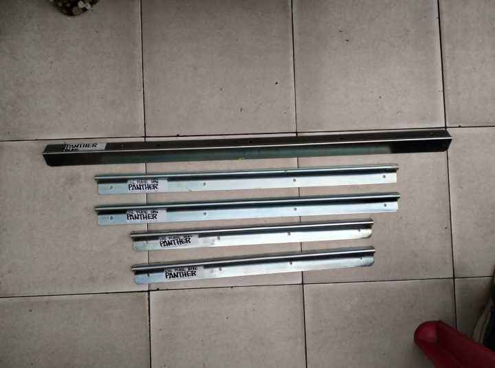 Sill Plate Thread Door Penjepit Karpet Lantai Bawah Pintu Panther