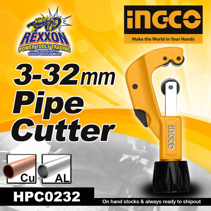 Ingco Mm Pipe Cutter Pipe Conduit Tube Cutter Hpc Rexxon