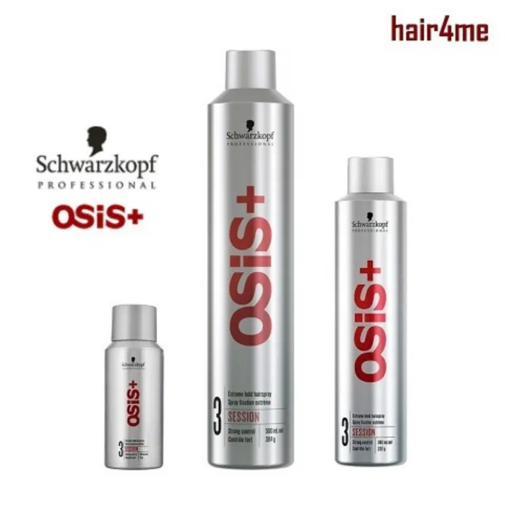 Schwarzkopf OSiS Session Spray Finish 3 Extreme Hold Hairspray 100ml